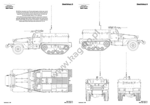 Kagero 7084 Armored Personnel Carrier M2/M3/M4 Half-Track EN/PL – immagine 3