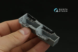 Quinta Studio QD48374 F/A-18F early 3D-Printed &amp;amp; colored Interior on decal paper (Hobby Boss) 1/48 – image 12
