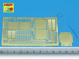 Aber 35A010 Przednie i tylnie błotniki do Tiger I 1/35 – Bild 2