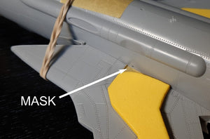 Omask 74851 F-105 Thunderchief wheel bay plugs (for Hobby Boss 80332, 80333 ) 1/48 – imagen 2