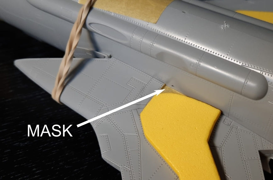 Omask 74851 F-105 Thunderchief wheel bay plugs (for Hobby Boss 80332, 80333 ) 1/48 – imagen 2