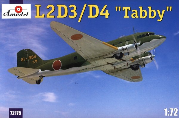 A-Model 72175 Japanese L2D3/D4 "Tabby" 1/72