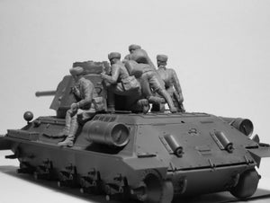 ICM 35640 Cavaliers de chars soviétiques (1943-1945) 4 figurines 1/35 – image 10