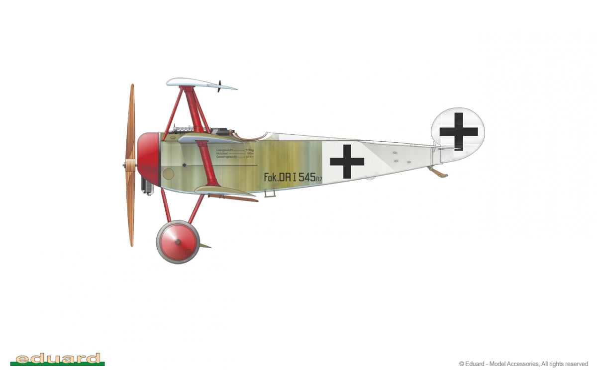 Eduard 7039 Fokker Dr. I 1/72 – Bild 6