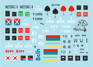 Décalcomanies Star Decals 35-C1148 ANZAC n° 2 1/35 – image 3