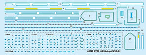 Trumpeter 06743 USS Intrepid CVS-11 1/700 – imagen 3