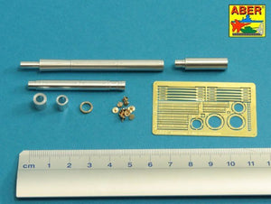 Aber 35L-145 125mm 2A46M-5 Barrel for Russian Tank T-90 T-90A 1/35 – imagen 2