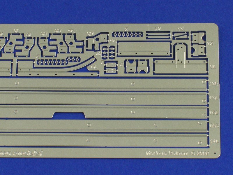 Aber 35222 Fenders for Panther Ausf.G and Jagdpanther 1/35 – zdjęcie 3