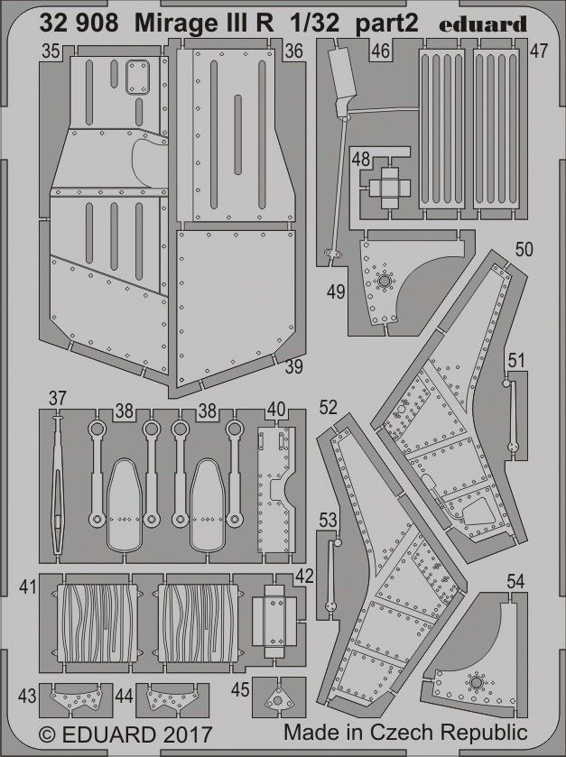 Eduard 32908 Mirage III R ITALERI 1/32 – image 2
