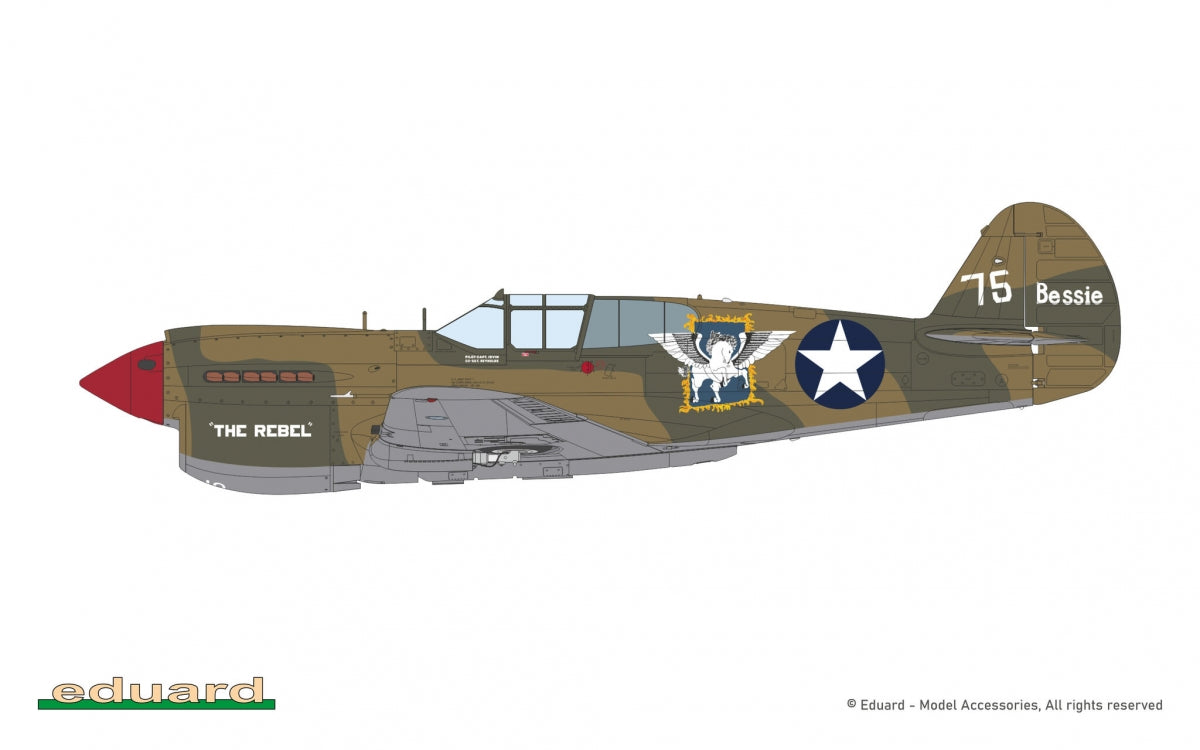 Eduard 11185 Pacific Star P-40E Warhawk - The Limited Edition 1/48 – Bild 3