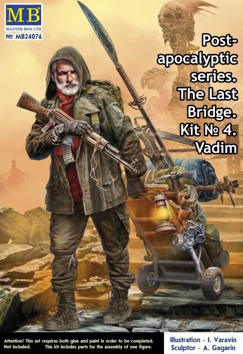 Master Box 24076 Série post-apocalyptique « Le Dernier Pont. Kit n° 4. Vadim » 1/24 