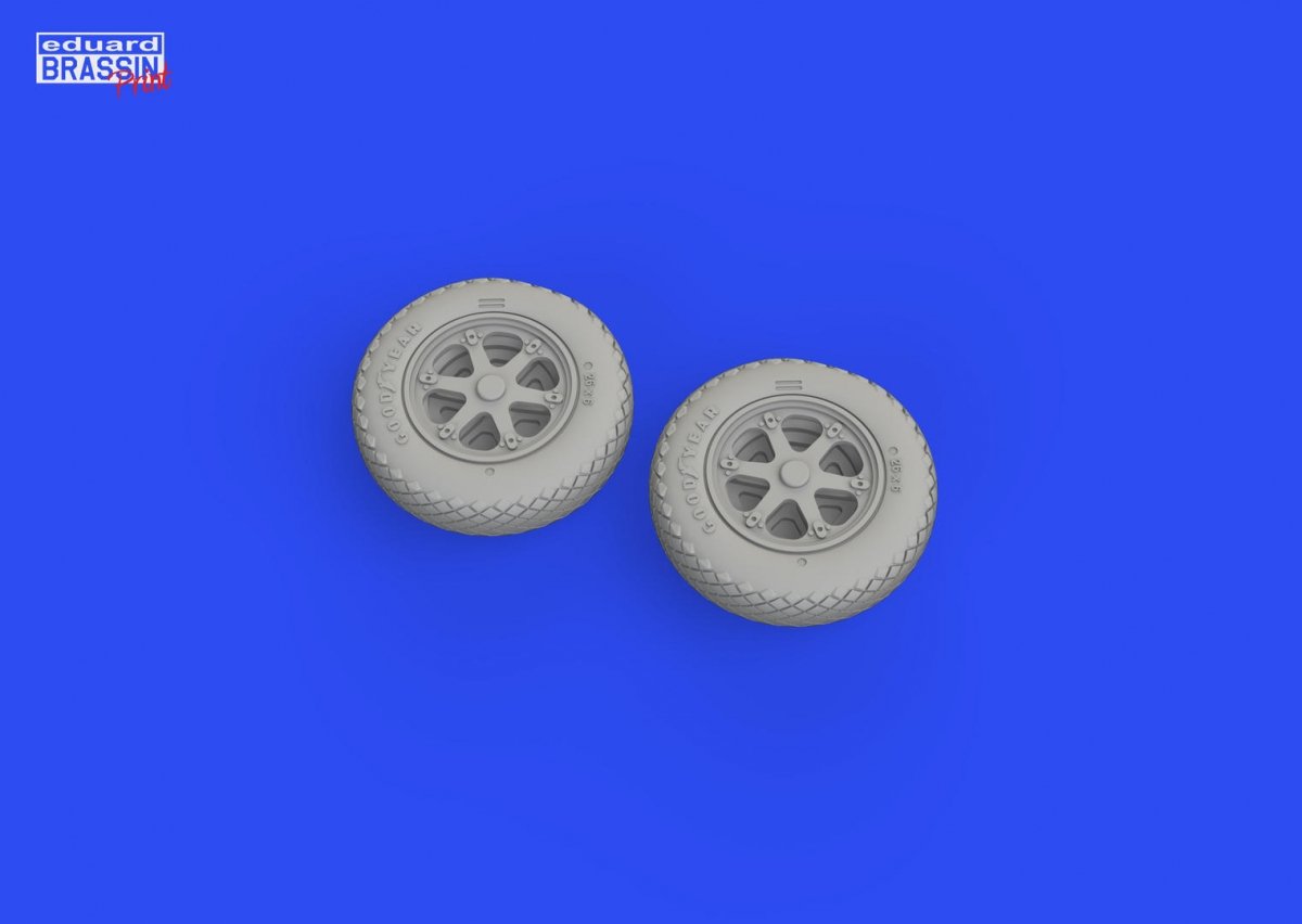 Eduard 672299 F4F wheels late PRINT ARMA HOBBY 1/72 – imagen 3