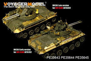 Voyager Model PE35645 Modern US M42A1 Duster fenders For AFV 35042 and 35192 1/35 – zdjęcie 2