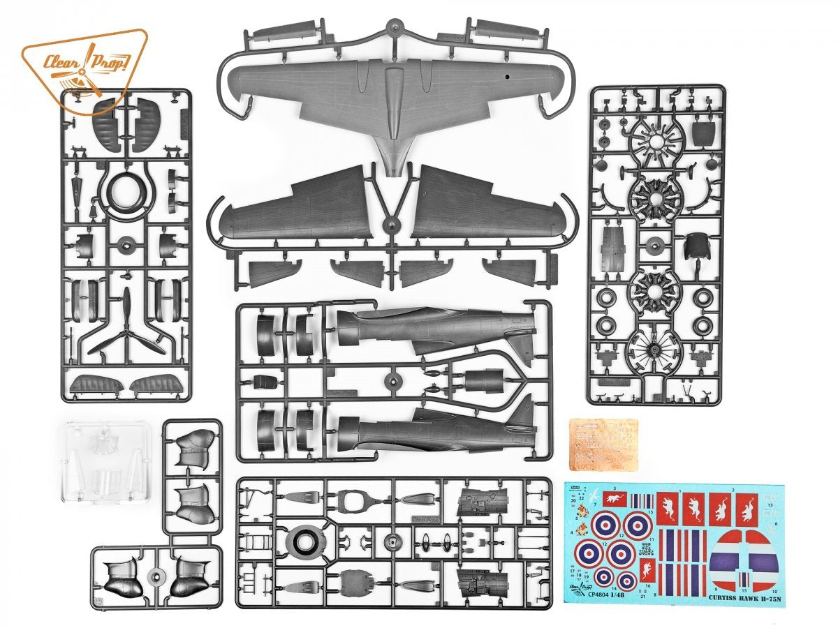 Clear Prop! CP4804 H-75N Hawk ADVANCED KIT 1/48 – image 8