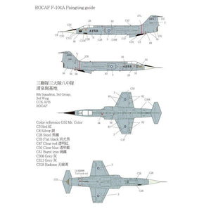 Kinetic K48134 ROCAF Starfighter F-104A TF-104 1/48 – immagine 3