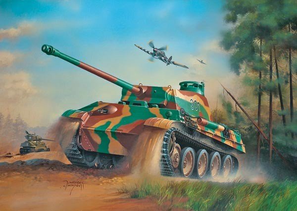 Revell 03171 PzKpfw V Panther Ausf.G 1/72 – imagen 2