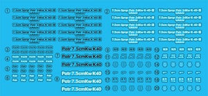 Das Werk DW35027 German 7,5cm Pak40 with 4 Figures 1/35 – imagen 6