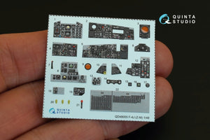 Quinta Studio QD48055 F-4J 3D-Printed &amp;amp; coloured Interior on decal paper (for ZM SWS kit) 1/48 – zdjęcie 4