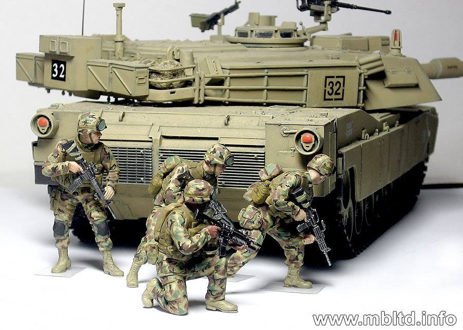 Master Box 3575 Iraq kit 1 (US Troops) 1/35 – zdjęcie 13