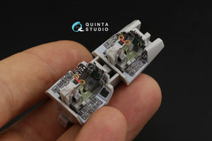 Quinta Studio QD72027 F-14A 3D-Printed &amp;amp; coloured Interior on decal paper (for Hasegawa kit) 1/72 – imagen 4