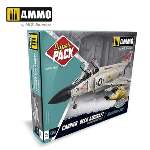 AMMO of Mig Jimenez 7810 SUPER PACK Carrier Deck Aircraft Solution Set