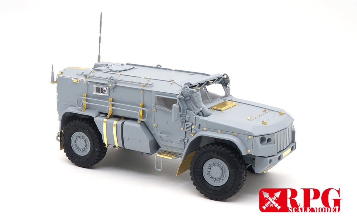 RPG Model 35021 KAMAZ K-4386 Typhoon-VDV Mine-Protected Armoured Vehicle Early Typ 1/35 – imagen 6
