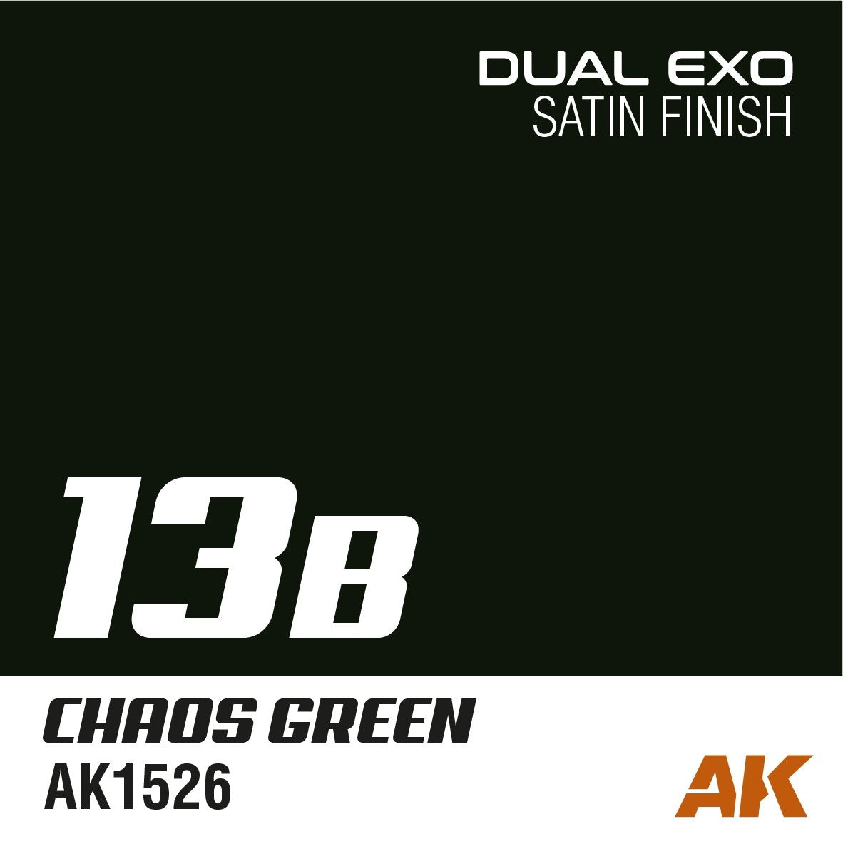 AK Interactive AK1557 DUAL EXO SET 13 – 13A GALAXY GREEN &amp;amp; 13B CHAOS GREEN – Bild 3