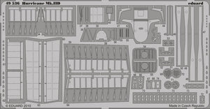 Eduard 49536 Hurricane Mk. IID S. A. 1/48 HASEGAWA