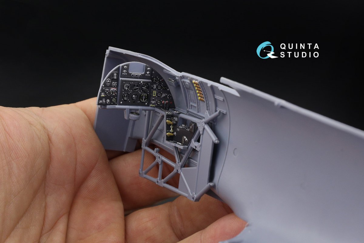 Quinta Studio QD32097 Tempest Mk.V 3D-Printed &amp;amp; coloured Interior on decal paper (Special Hobby/Revell) 1/32 – Bild 2