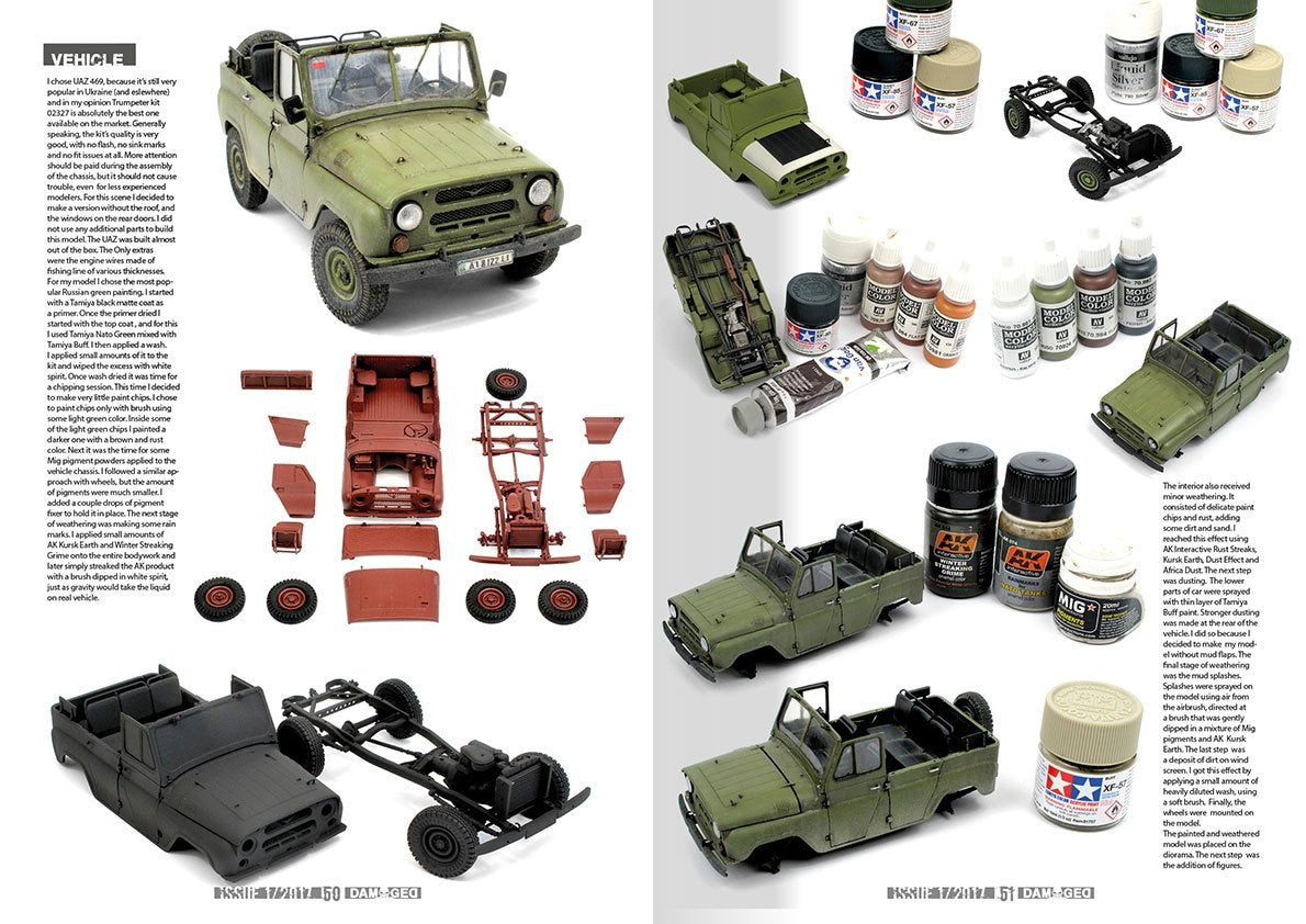 ABTEILUNG 502 ABT701 - Damaged Issue 01 - Weathered &amp;amp; Worn Models Magazine ENGLISH – imagen 7