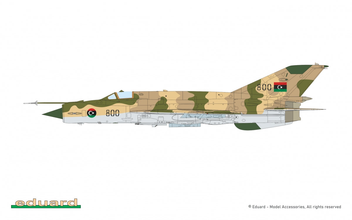 Eduard 2151 MiG-21bis DUAL COMBO 1/72 – Bild 7