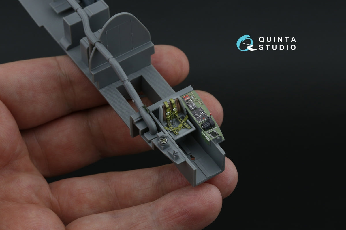 Quinta Studio QD+48555 Bristol Beaufighter NF.Mk.VI 3D-Printed &amp;amp; coloured Interior on decal paper (Tamiya) (with 3D-printed resin parts) 1/48 – imagen 14