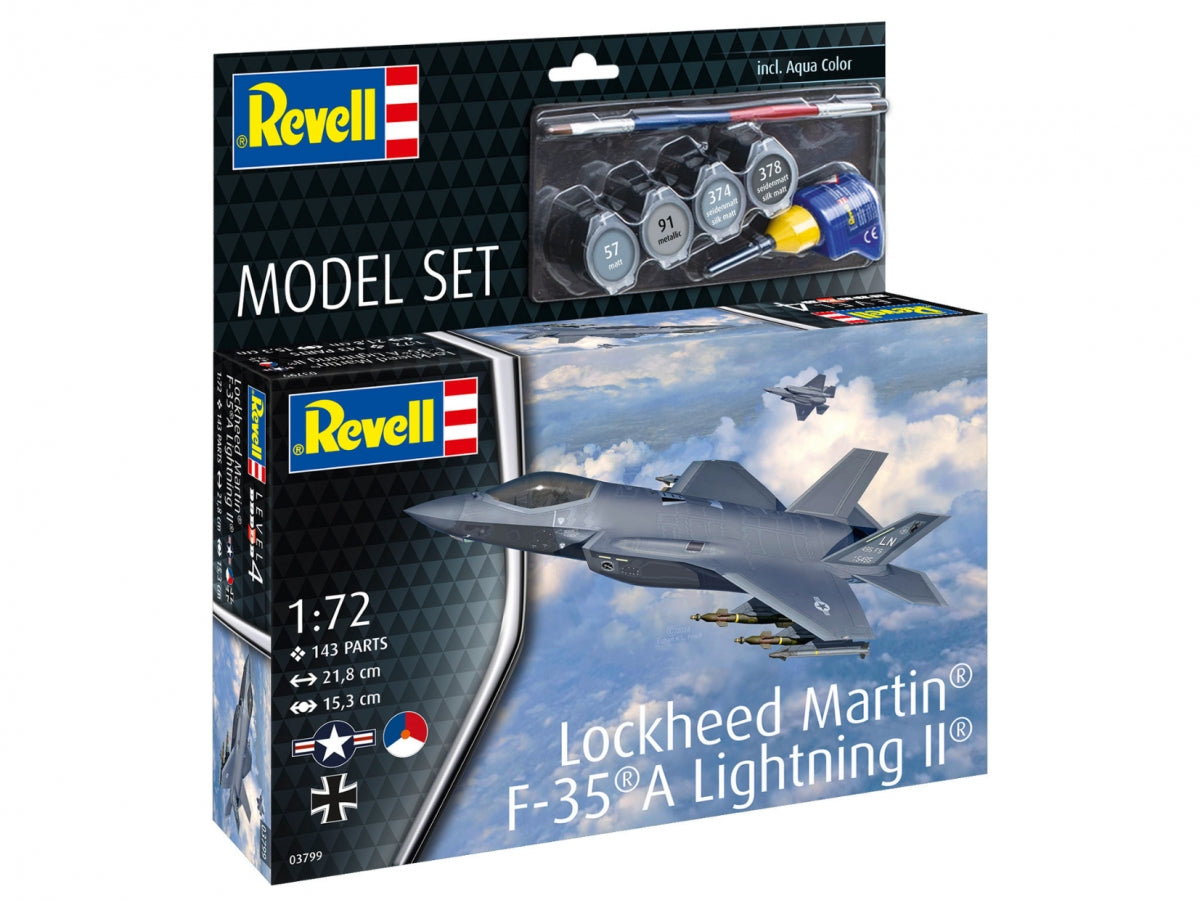 Revell 63799 Lockheed Martin F-35A Lightning II 1/72 – imagen 2