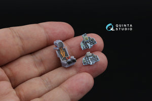Quinta Studio QD+72167 Su-17UM3 3D-Printed &amp;amp; coloured Interior on decal paper (Modelsvit) (with 3D-printed resin part) 1/72 – Bild 12