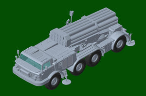 Trumpeter 07180 Russian 9P140 TEL of 9K57 Uragan Multiple Launch Rocket System 1/72 – image 7