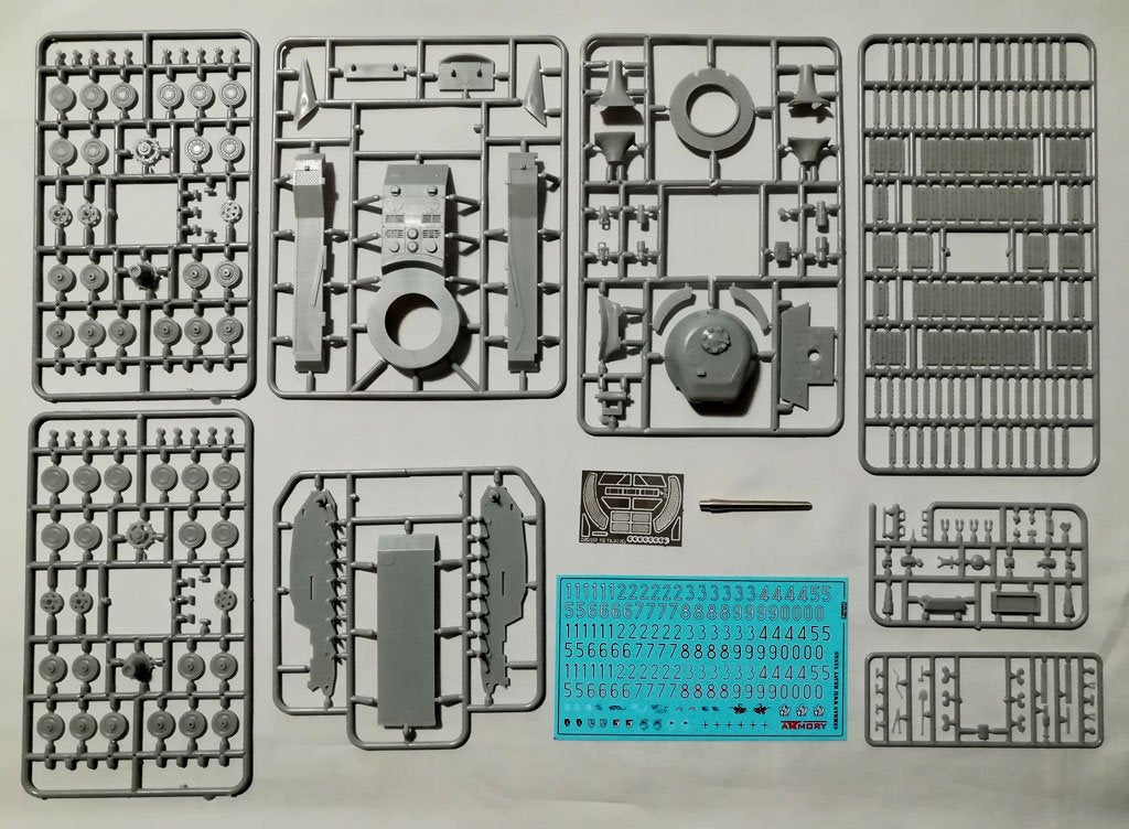 Armory Models 72202 VK 72.01(K) – German WWII prototype heavy tank 1/72 – image 3