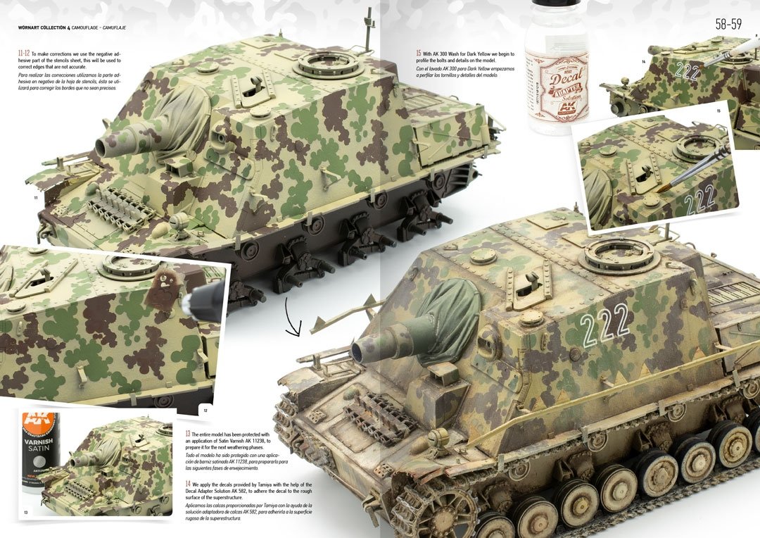 AK Interactive AK4906 WORN ART COLLECTION ISSUE 04 – CAMOUFLAGE – imagen 6