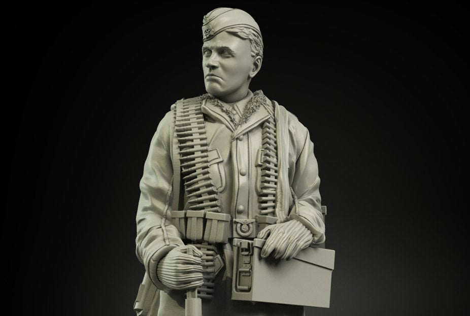 Panzer Art FI35-064 Waffen-SS Anorakanzug MG-42 ammo carrier 1/35 – imagen 2