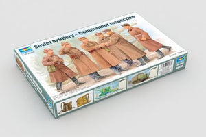Trumpeter 00428 Soviet Artillery - Commander Inspection 1/35 – imagen 2