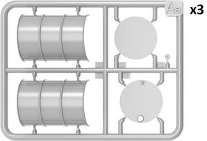 MiniArt 24012 Fuel and Oil Drums 1930-50’s Set 2 1/24 – Bild 3