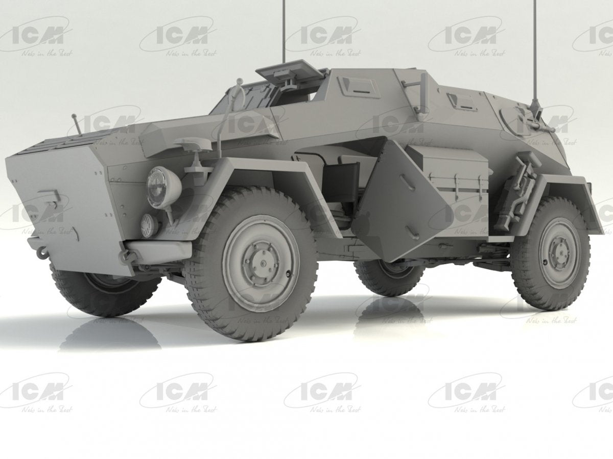 ICM 35111 Sd.Kfz. 247 Ausf.B with Crew 1/35 – imagen 2