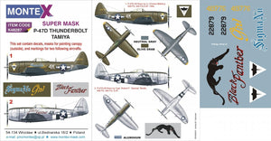 Montex K48287 P-47D 1/48