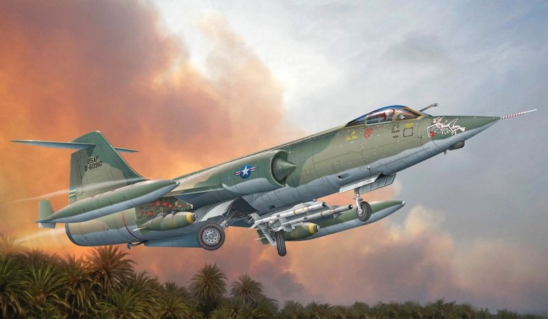 Italeri 2504 F - 104 A/C STARFIGHTER 1/32