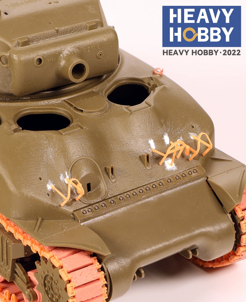 Heavy Hobby PT35057 WWII US Army Sherman VVSS Suspension Tracks T-41 1/35 – zdjęcie 3
