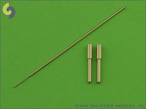 Master AM-48-052 Me-163A Komet - ensemble d&amp;#39;armement (embouts de canon MG 151) et tube Pitot (1/48) – image 2