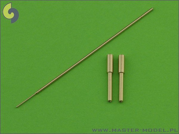Master AM-48-052 Me-163A Komet - ensemble d&amp;#39;armement (embouts de canon MG 151) et tube Pitot (1/48) – image 2