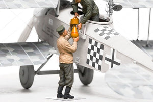 Maquette Copper State Models F32-005 Personnel d&amp;#39;aérodrome allemand chargeant des bombes 1/32 – image 2