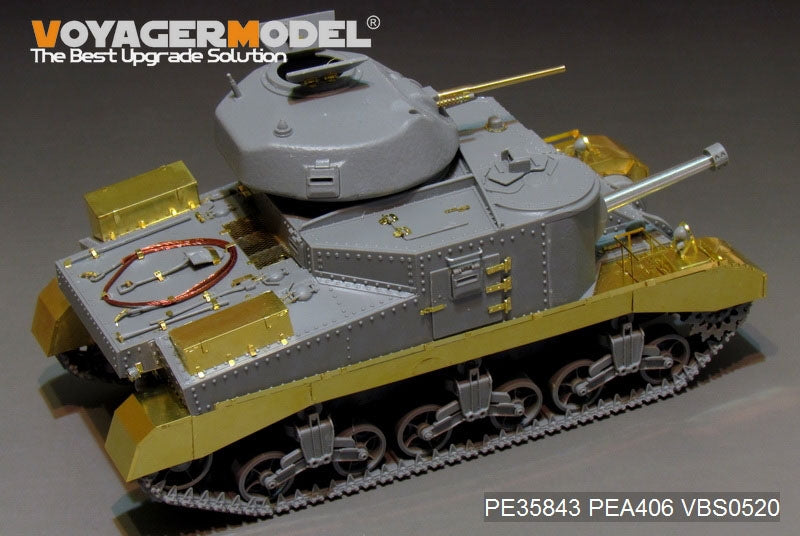 Voyager Model PE35843 WWII British Grant Medium Tank basic For TAKOM 2086 1/35 – imagen 8