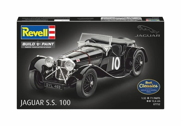 Revell 07752 Jaguar S.S. 100 (Revell Classics) 1/32