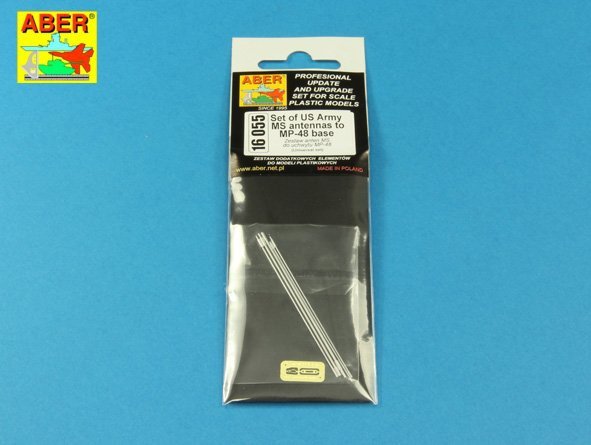 Aber 16055 Set of US Army MS antennas to MP-48 base 1/16 – imagen 6